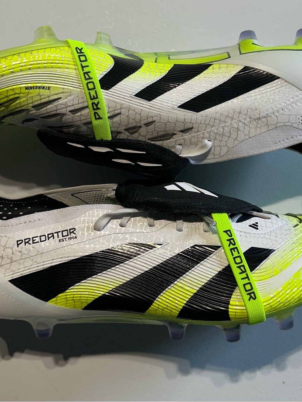 Adidas Predator Elite FT AG Soccer Cleats Cloud White Core Black Sz 9 JS0945